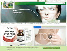 Tablet Screenshot of aboca.com